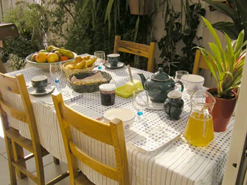 Table du petit déjeuner